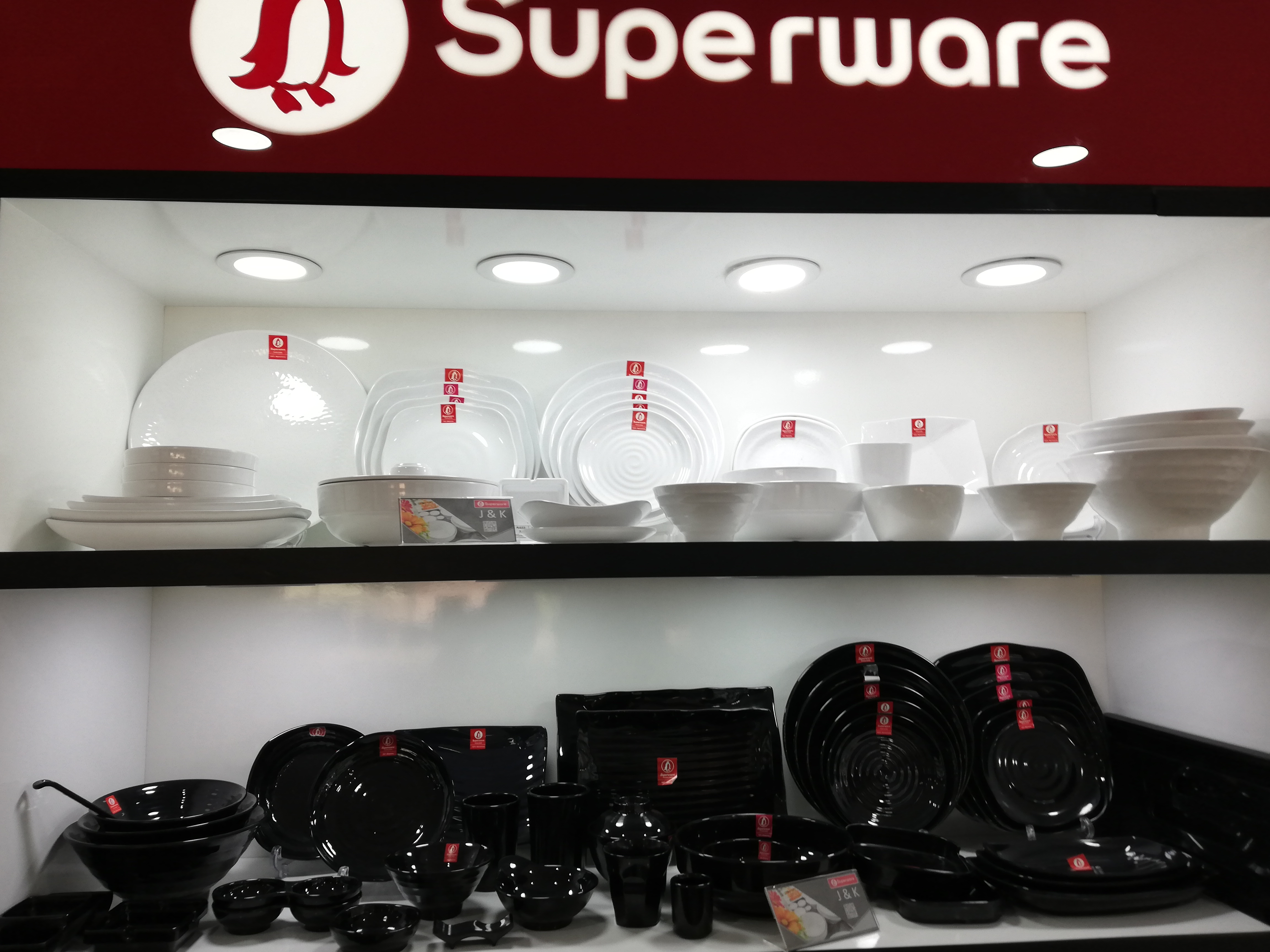 16 Chén Dĩa Màu Nâu Đất Superware Thailand