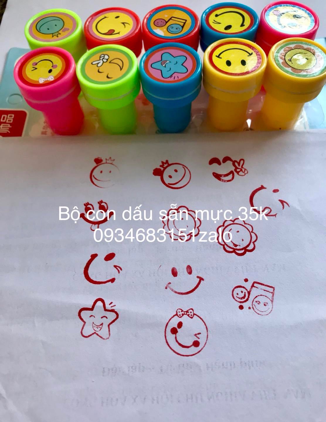 1 Bộ con dấu sẵn mực 35k   10 hình   so cute    Thị trường bán lẻ 50k / bộ nhà e 10 bộ trở lên giá sỉ
