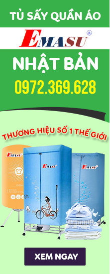 2 Tiện ích và công dụng khi sử dụng tủ sấy quần áo Haera-Emasu Nhật Bản mà hàng triệu người thích dùng