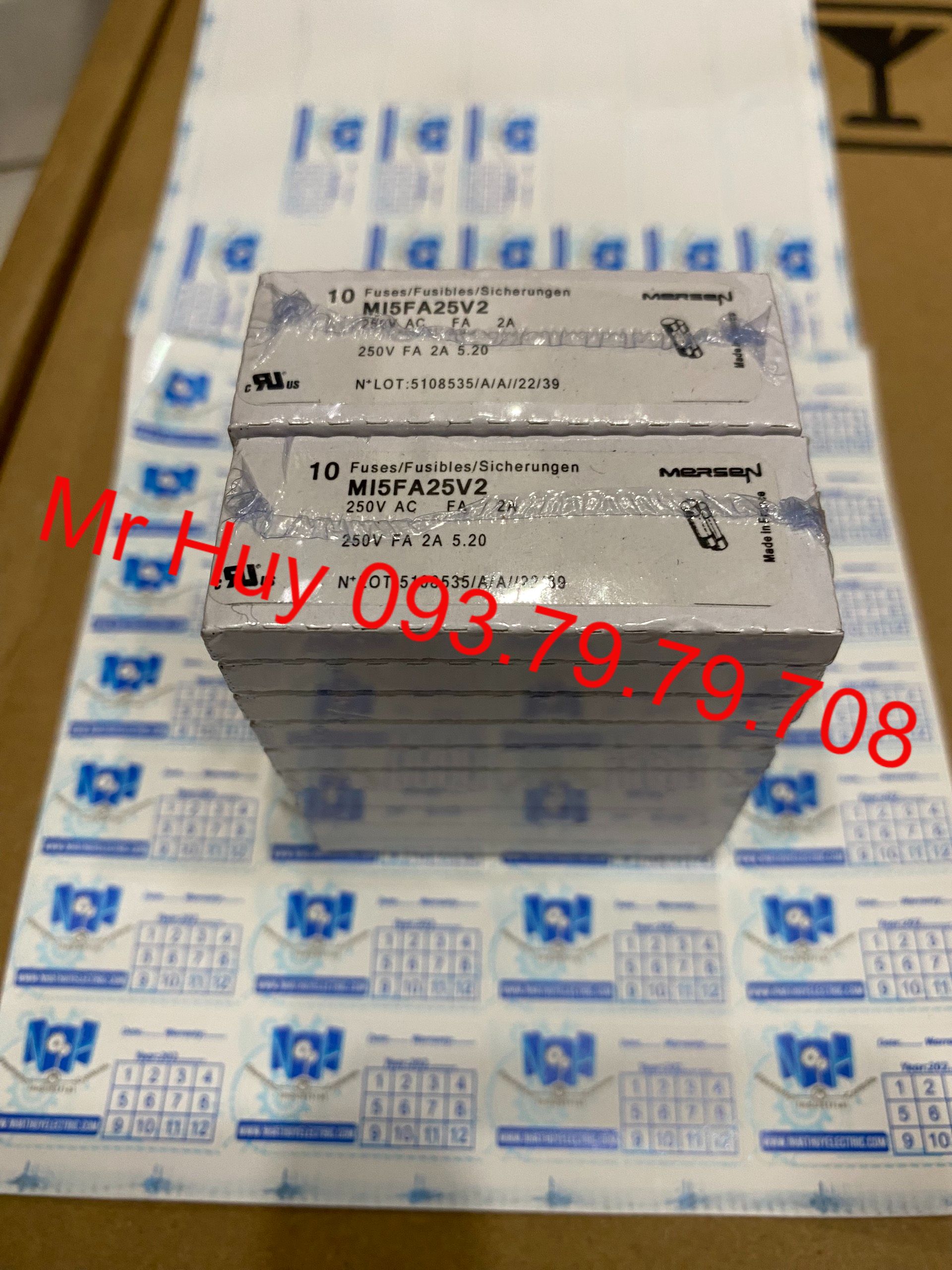 Cầu chì Mersen MI5FA25V2 Mersen Vietnam Nhất Huy Automation