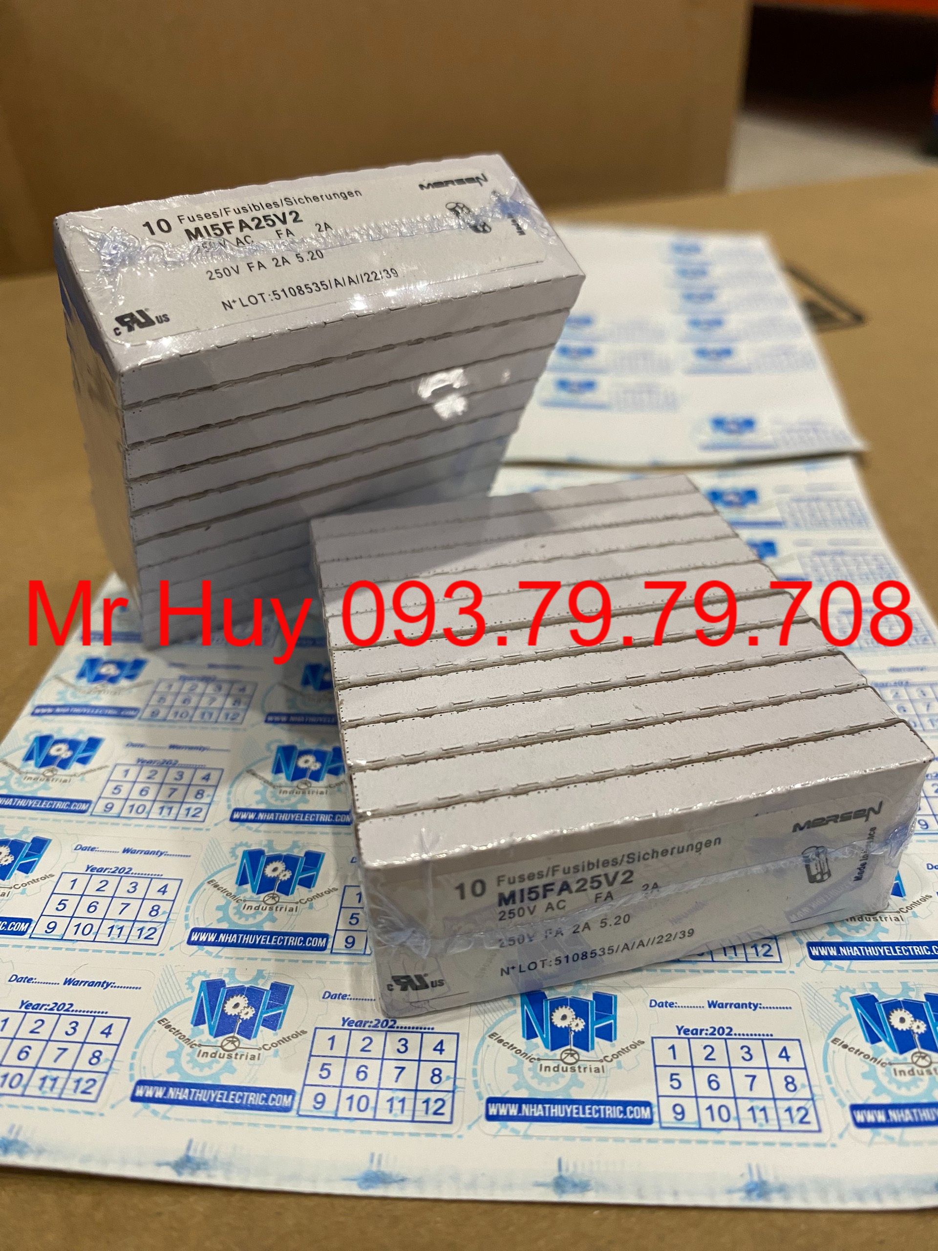 1 Cầu chì Mersen MI5FA25V2 Mersen Vietnam Nhất Huy Automation