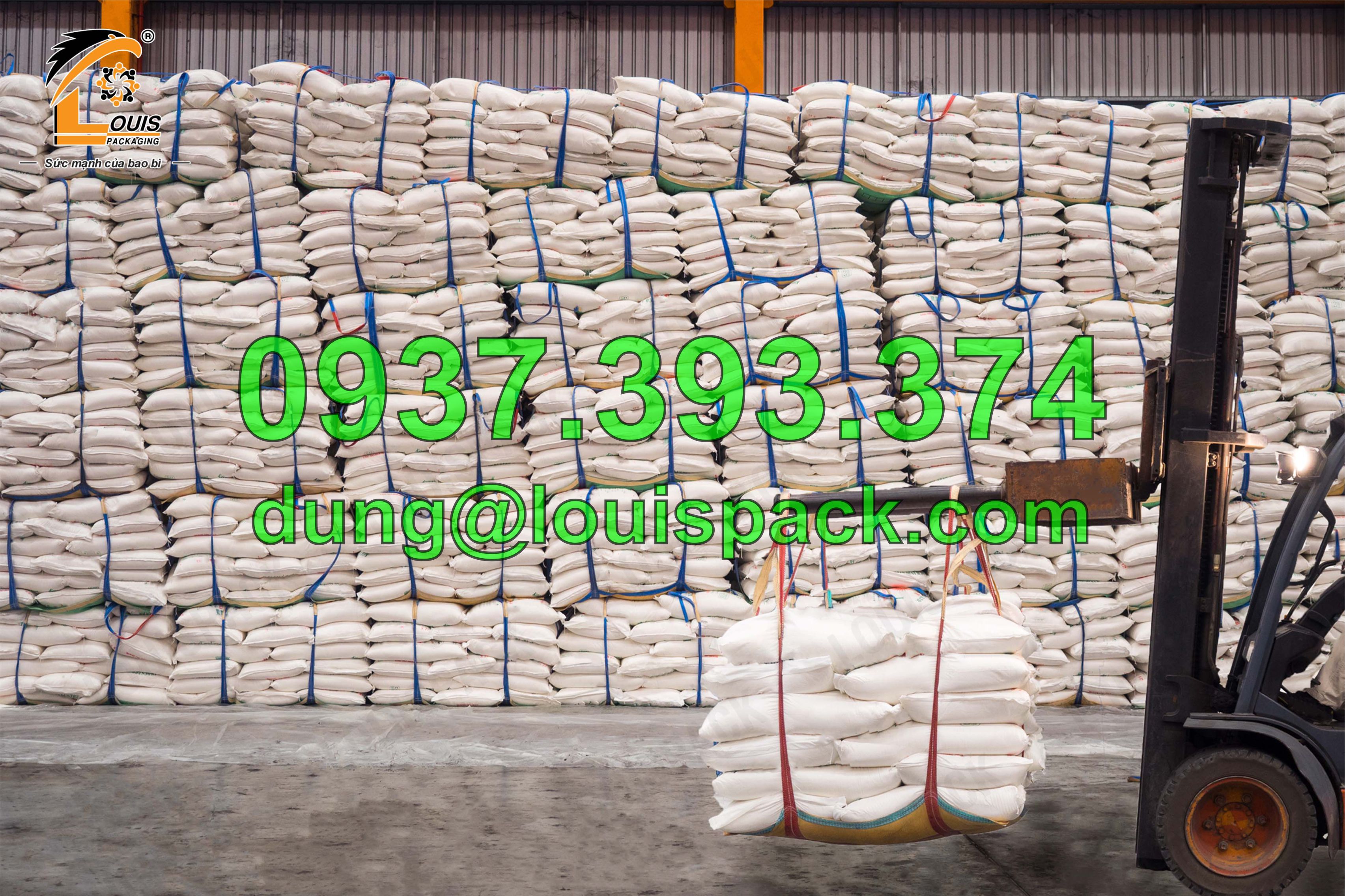 1 BaoBao Jumbo đựng gạo 500kg xuất khẩu hoặc lưu kho