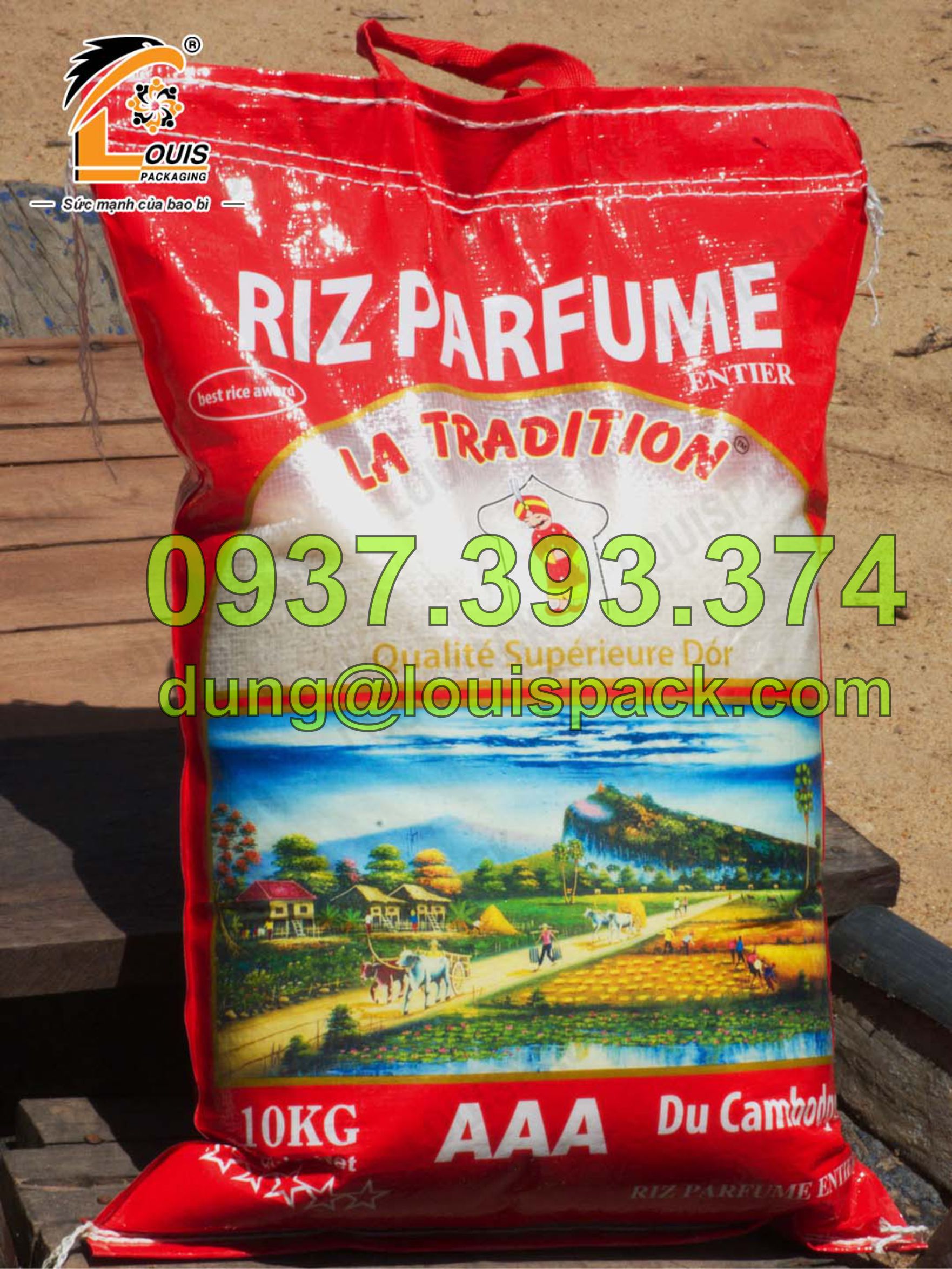 2 Bao PP đựng gạo 10kg, 25kg, 50kg