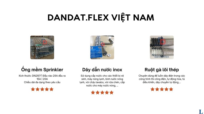 3 Dây cấp nước mềm inox 304, dây đồng bện mạ thiếc, ống mềm nối đầu phun Spinkler, ruột gà lõi thép 3 Dây cấp nước mềm inox 304, dây đồng bện mạ thiếc, ống mềm nối đầu phun Spinkler, ruột gà lõi thép