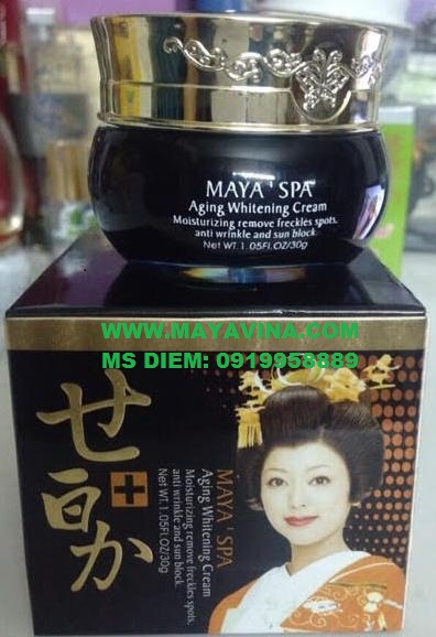 Kem MAYA SPA Trắng da Trị Nám Tàn Nhang