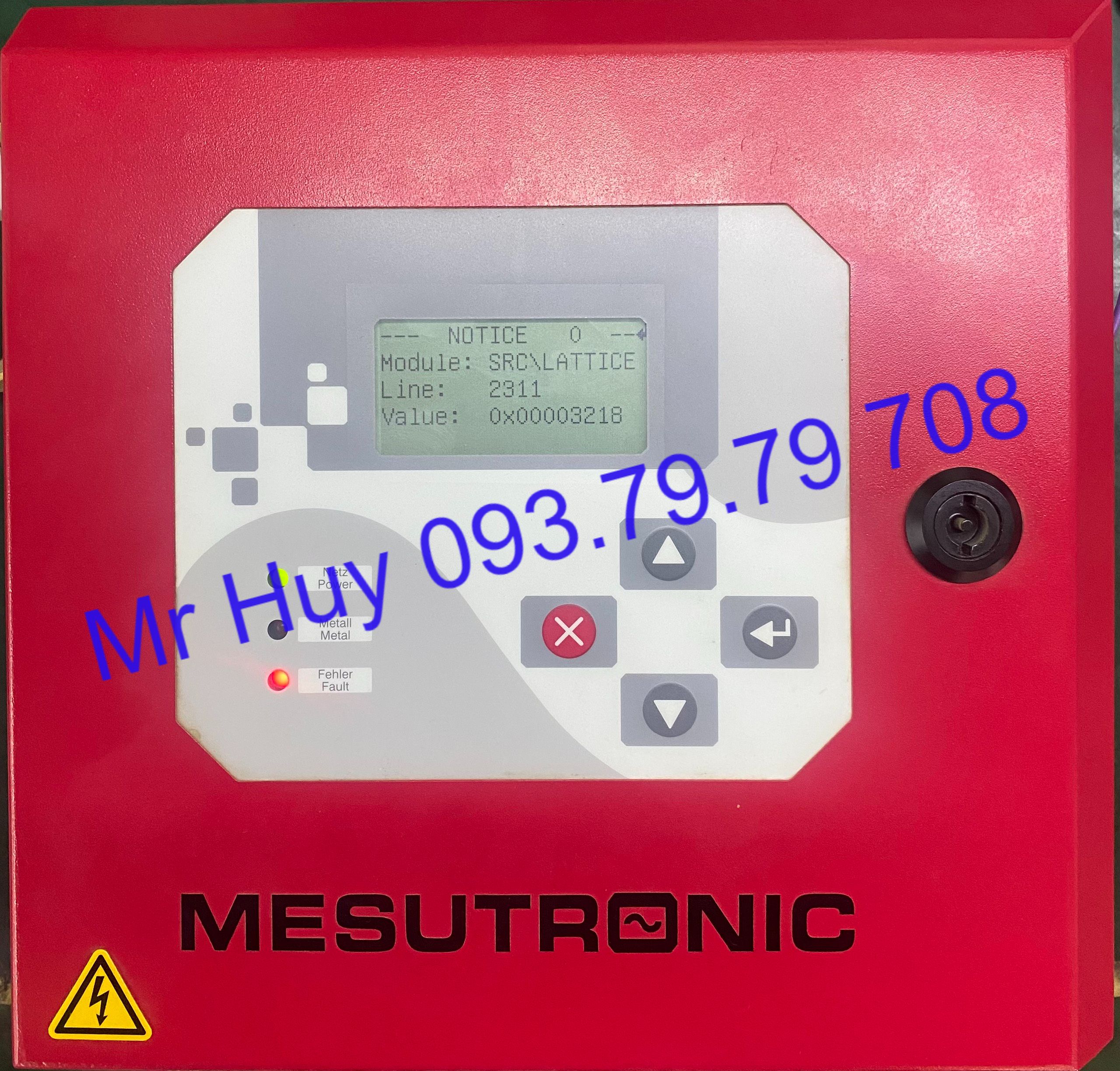 1 Máy dò kim loại Metron 05 MESUTRONIC Việt Nam Nhất Huy Automation