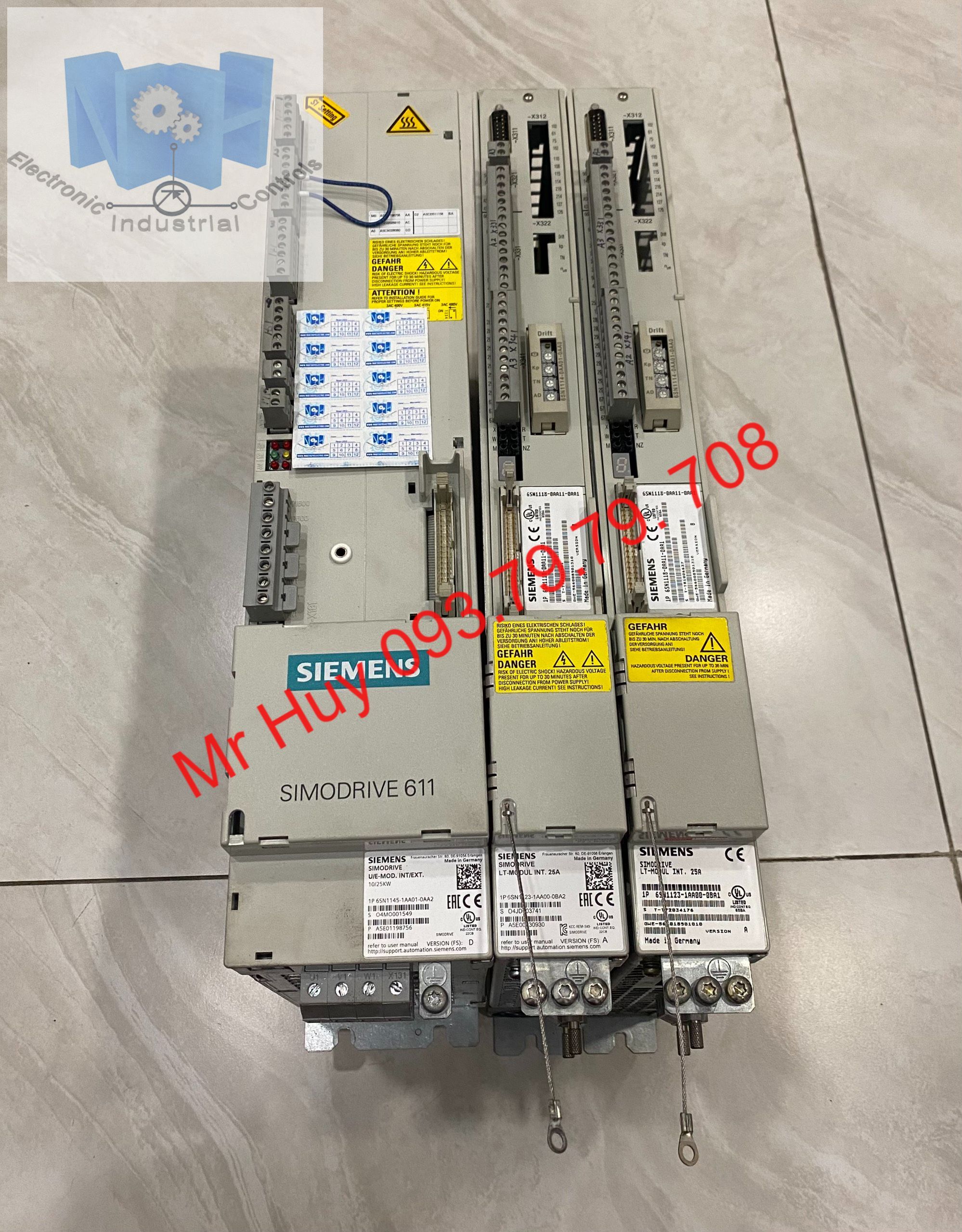 2 Bộ nguồn Simodrive 611 Siemens 6SN1145-1AA01-0AA2 SIEMENS Việt Nam Nhất Huy Automation