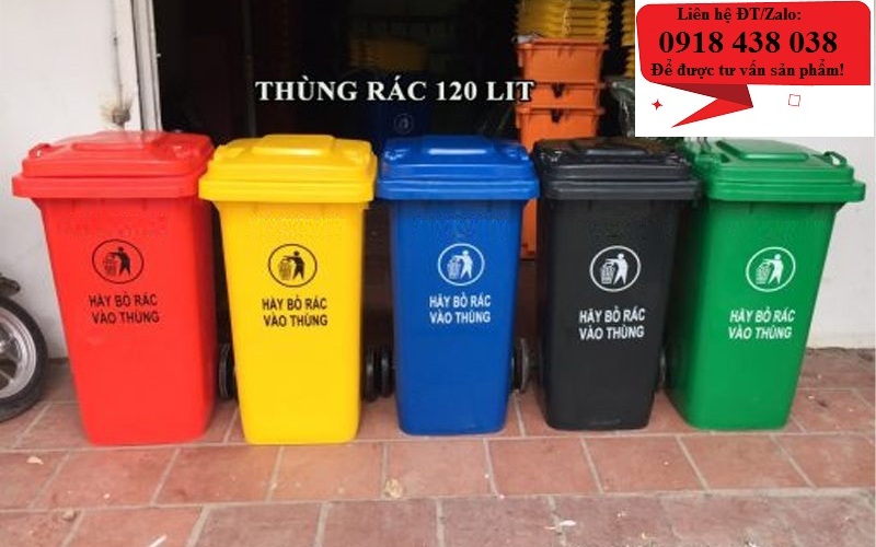 3 Thùng rác nhựa, thùng rác công cộng giá rẻ