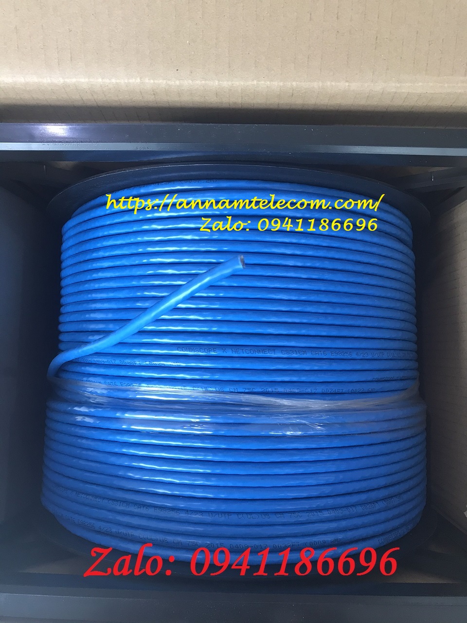 5 Cáp mạng Cat6 UTP CommScope mã 1427254-6,cáp thang máy Cat7/ Cat8 SFTP sẵn số lượng