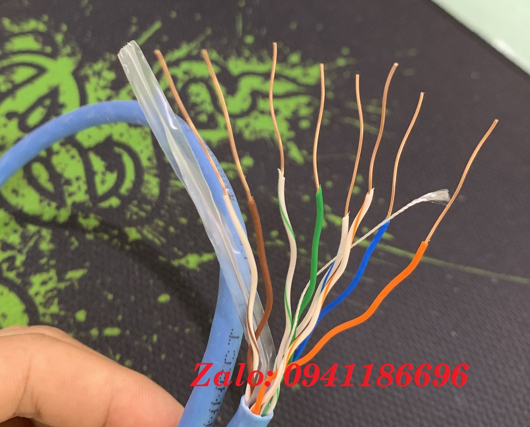 4 Cáp mạng Cat6 UTP CommScope mã 1427254-6,cáp thang máy Cat7/ Cat8 SFTP sẵn số lượng