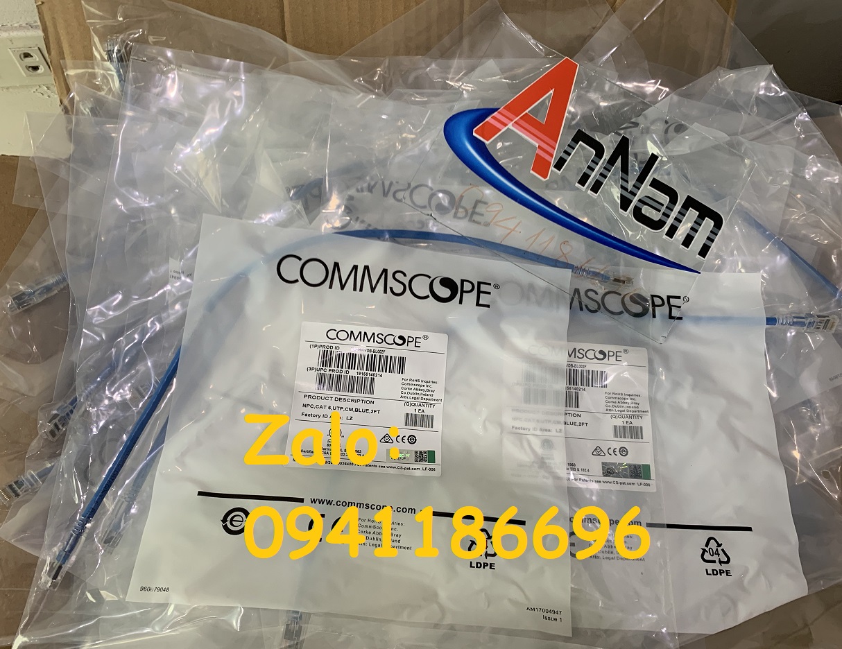 14 Chuyên phân phối Dây nhảy Patch cord CommScope Cat5/Cat6 luôn sẵn hàng 14 Chuyên phân phối Dây nhảy Patch cord CommScope Cat5/Cat6 luôn sẵn hàng