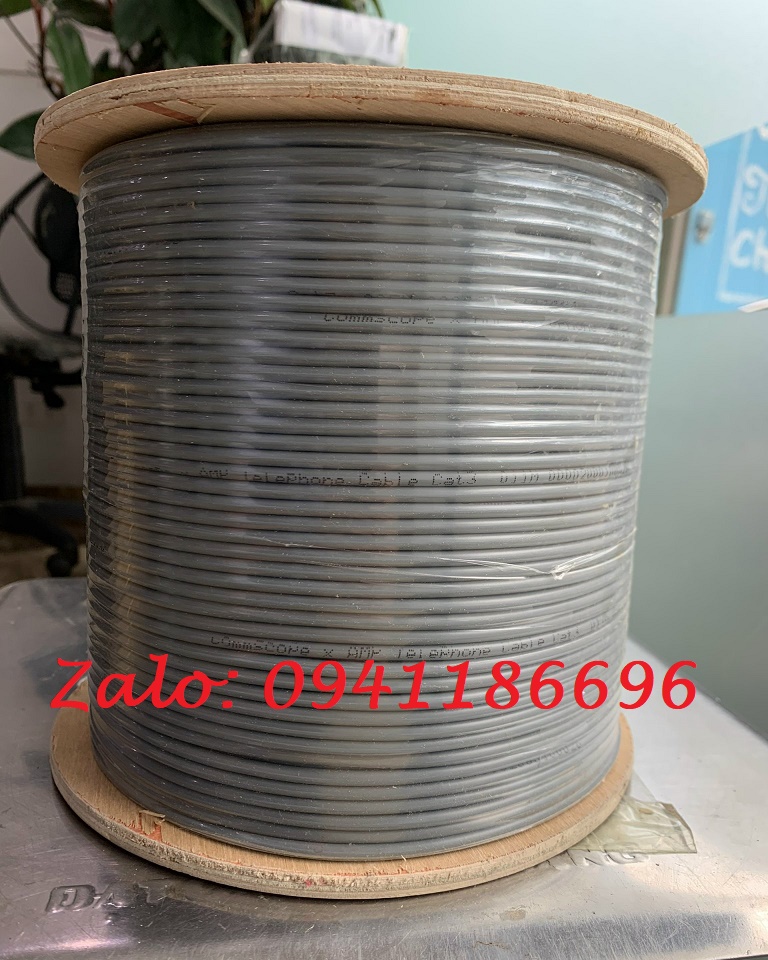 1 Dây điện thoại 2 đôi, cáp mạng thang máy Cat7/Cat8 SFTP sẵn kho