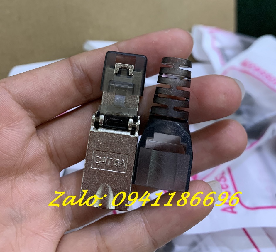 9 Đầu bấm hạt mạng Cat5/ Cat6 chính hãng Ancomteck