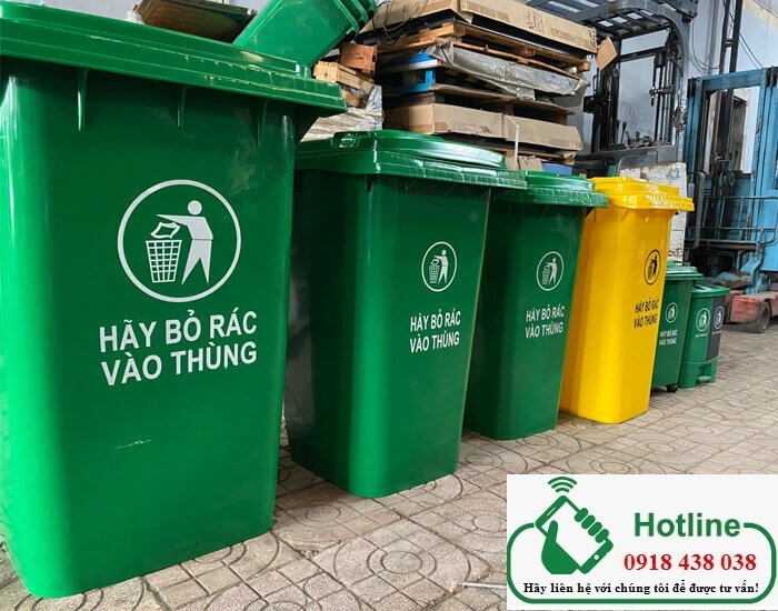 2 Thùng rác công cộng: bán buôn và lẻ các loại thùng rác giá rẻ