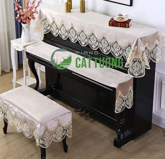 8 Khăn phủ đàn piano giá rẻ - siêu đẹp nhìn là mê 8 Khăn phủ đàn piano giá rẻ - siêu đẹp nhìn là mê