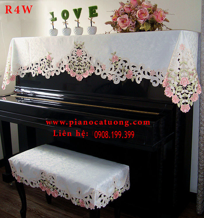 7 Khăn phủ đàn piano giá rẻ - siêu đẹp nhìn là mê 7 Khăn phủ đàn piano giá rẻ - siêu đẹp nhìn là mê