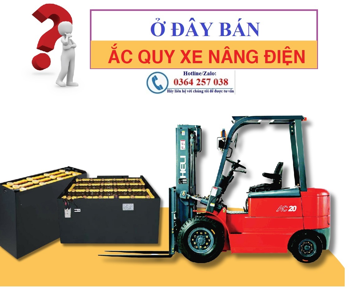 SALE 15 các loại ắc quy  bình điện  xe nâng chính hãng