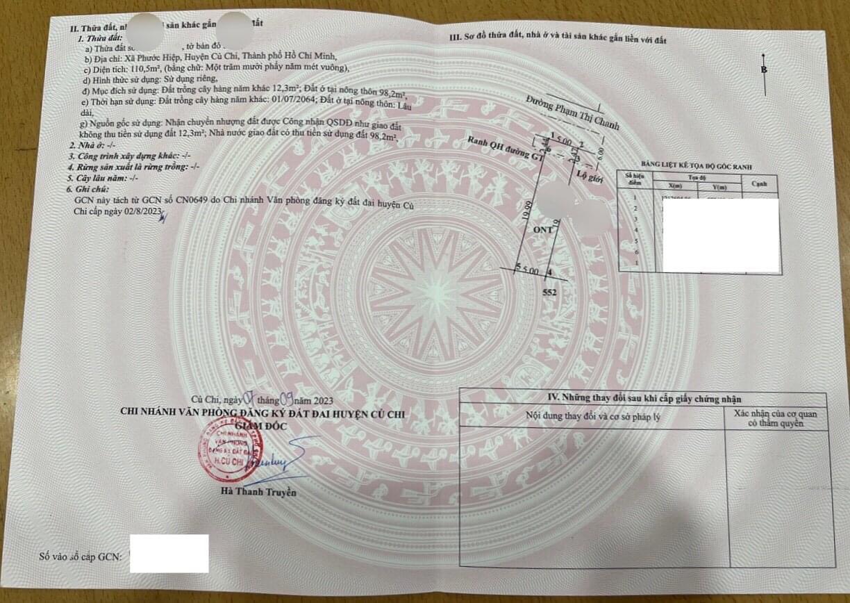 1 Nhà 1 Trệt 1 Lầu 110m2 700tr Sổ Hòng Riêng Phước Hiệp Củ Chi