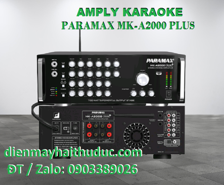Amply Paramax MK-A2000 Plus giảm giá 20 tại Điện Máy Hải Thủ Đức