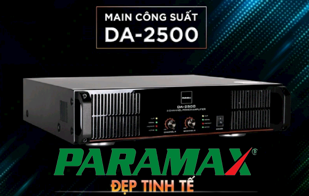 4 Cục Đẩy Paramax DA-2500 giảm giá thật 20 tại Điện Máy Hải