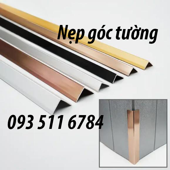 3 Nẹp góc âm tường Nẹp kết thúc MB5 Nẹp cầu thang chống trượt