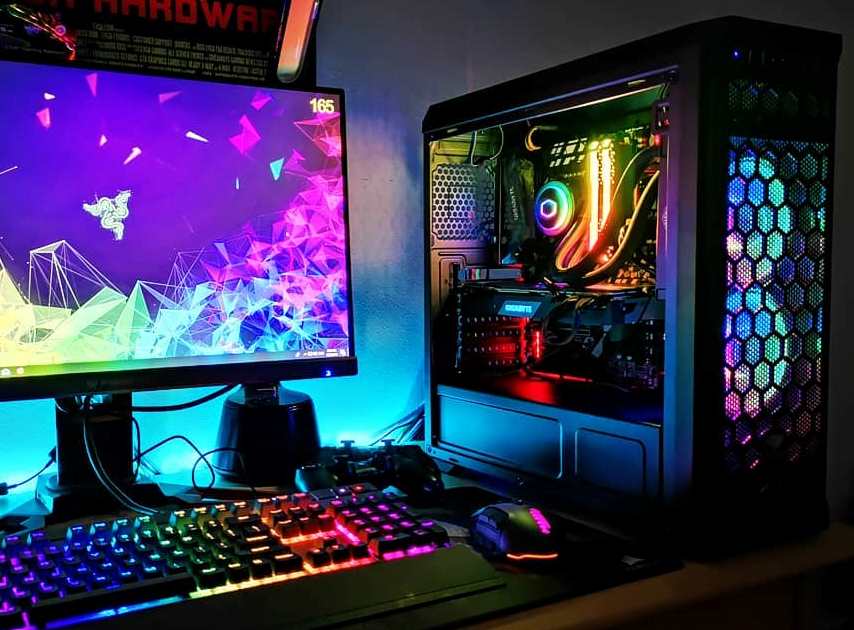 Bán buôn, bán lẻ QUẠT THÔNG GIÓ LED RGB 7 màu cho máy tính, số lượng lớn đủ chủng loại
