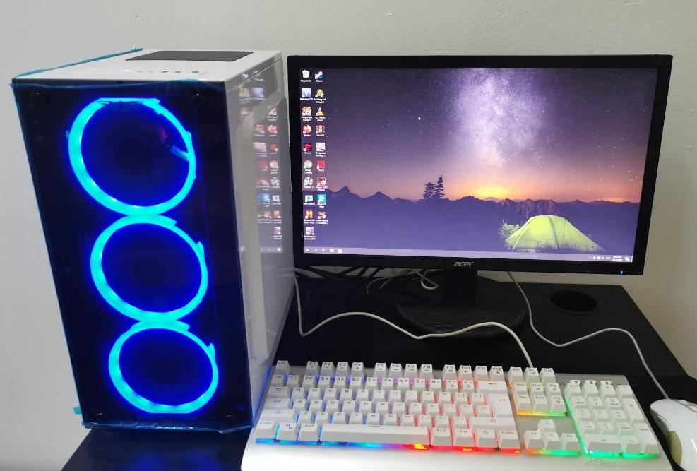 1 KHO FAN LED RGB 7 màu, TẢN NHIỆT CPU LED đủ loại, phụ kiện Gamer phục vụ độ chế vỏ case