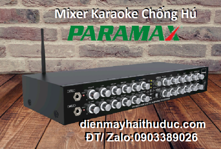 4 Mixer karaoke Paramax DX-2500 AIR giảm giá sâu đến 20