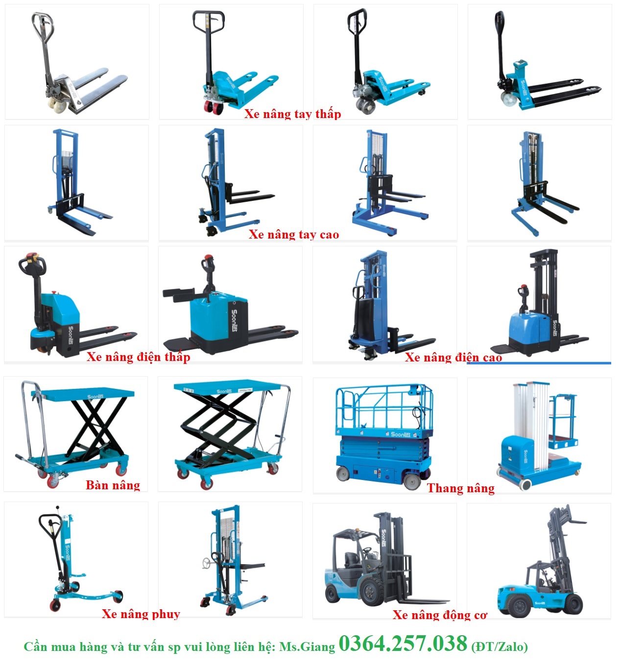 2 Xe nâng tay thấp, xe nâng tay cao chính hãng giá rẻ bảo hành 18 tháng