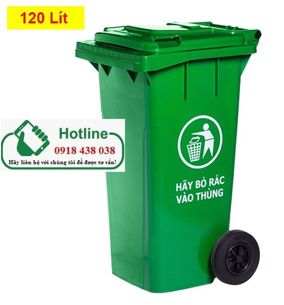 Sale lớn cuối năm: Thùng rác công cộng, thùng rác nhựa 120l, 240l