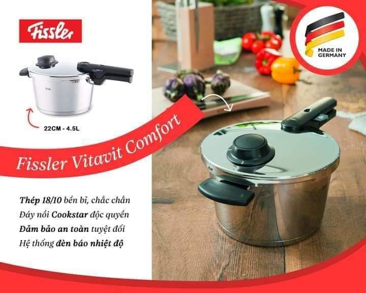 4 Nồi  áp suất Fissler  99 Khâm Thiên,đống đa,hà nội   Test