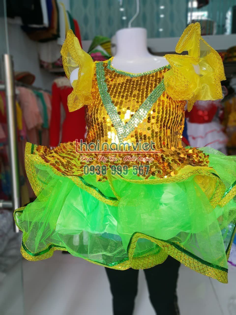 14 Cho thuê trang phục váy múa trẻ em tại tphcm