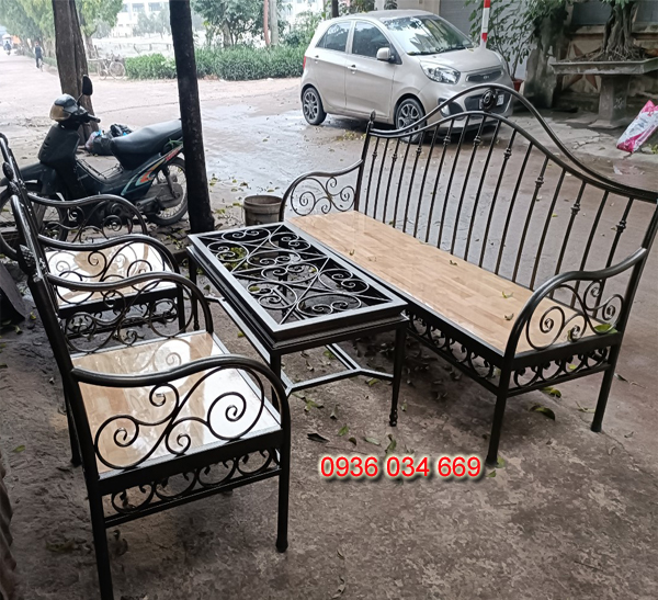 8 Bàn sắt, bàn sofa sắt, gia công bàn sắt