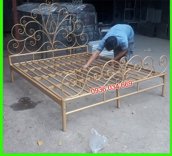 5 Giường sắt nghệ thuật, giường sắt đẹp, giường sắt giá rẻ 5 Giường sắt nghệ thuật, giường sắt đẹp, giường sắt giá rẻ