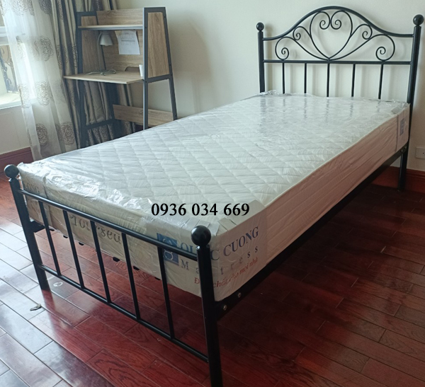 2 Mẫu giường sắt đơn giản đẹp sang trọng phù hợp gia đình có trẻ nhỏ