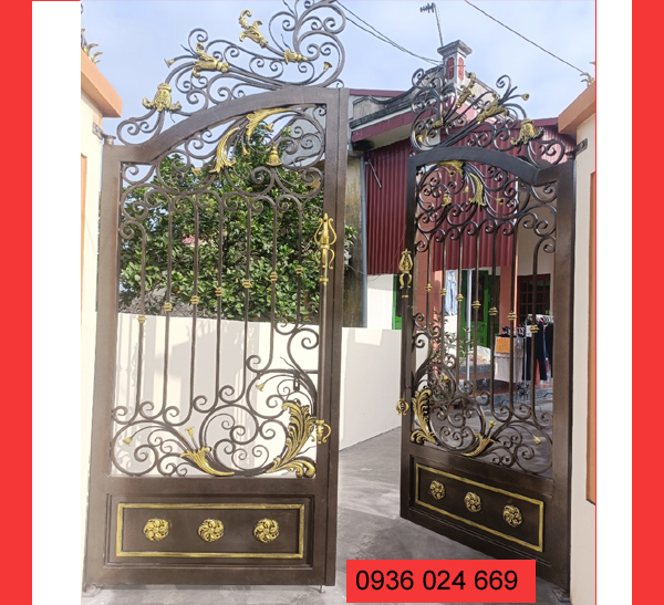 13 Mẫu cửa cổng sắt hoa văn nghệ thuật tại hà nội 13 Mẫu cửa cổng sắt hoa văn nghệ thuật tại hà nội