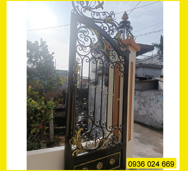 14 Mẫu cửa cổng sắt hoa văn nghệ thuật tại hà nội 14 Mẫu cửa cổng sắt hoa văn nghệ thuật tại hà nội