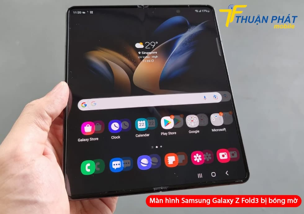 Màn hình Samsung Galaxy Z Fold4 bị bóng mờ sửa giá bao nhiêu