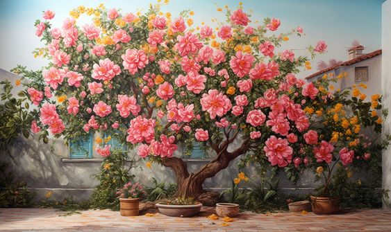 4 Vẽ tranh tường giá rẻ 3d Hà Nội