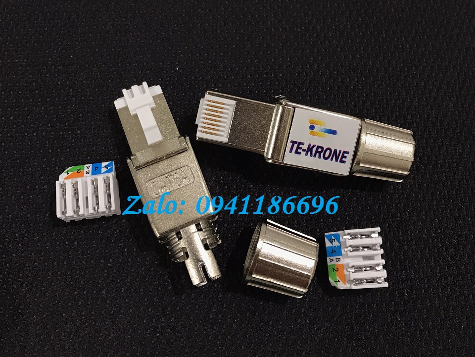 5 Giắc cắm chuẩn công nghiệp Cat6A không cần dùng tool Ancomteck, mã hiệu ACT-S6A-UK 5 Giắc cắm chuẩn công nghiệp Cat6A không cần dùng tool Ancomteck, mã hiệu ACT-S6A-UK