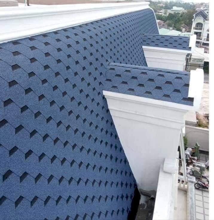 8 Mẫu Nhà Kiến Trúc Pháp Đẹp Nhất Hiện Nay Lợp Ngói Bitum Phủ Đá