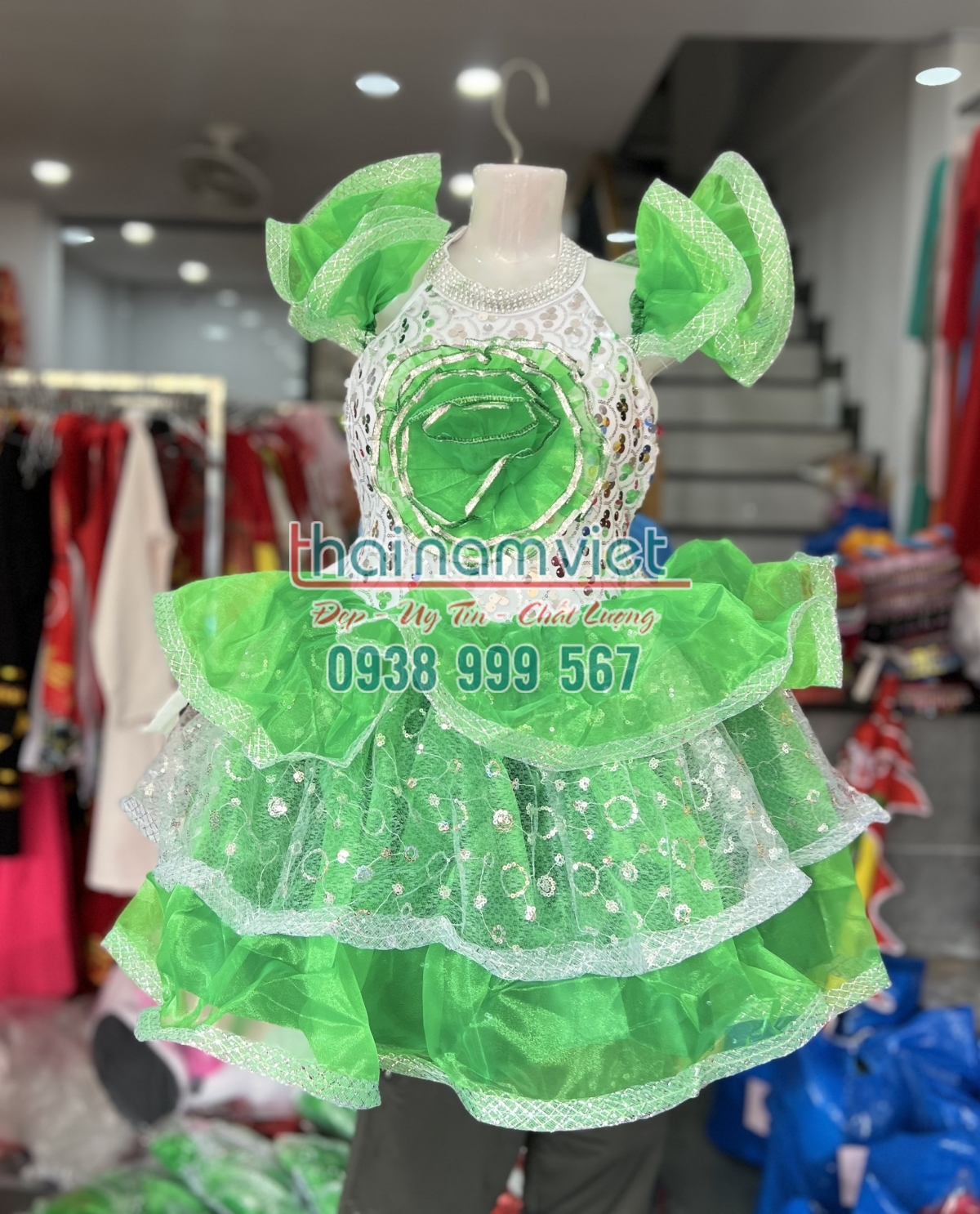 May bán cho thuê trang phục váy múa trẻ em tại tphcm