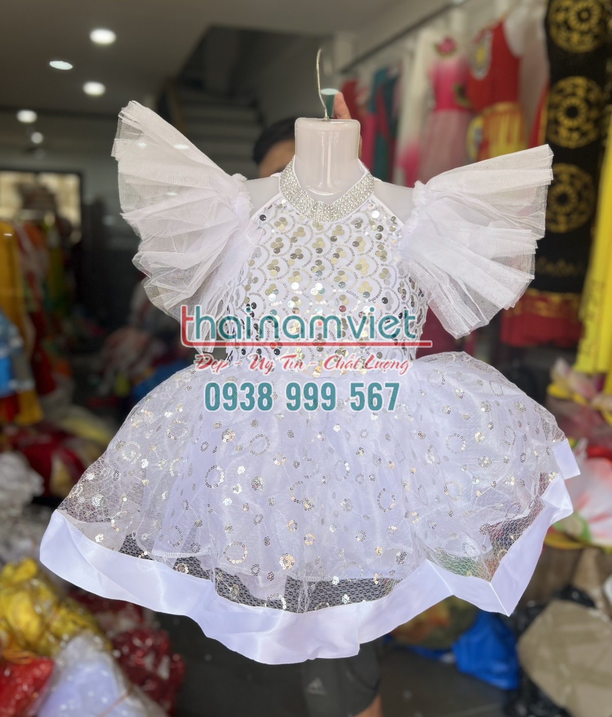 2 May bán cho thuê trang phục váy múa trẻ em tại tphcm