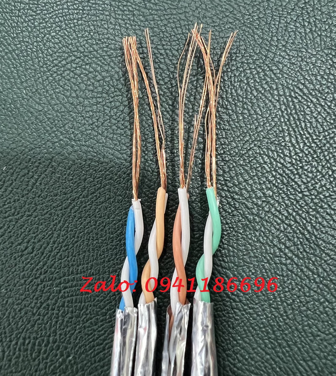 Cáp Mạng Thang Máy Cat7 lõi mềm 23AWG BLUE 305m/Cuộn Chính Hãng   Giá Tốt Nhất