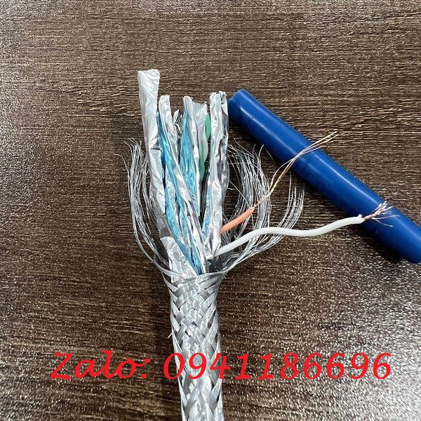 3 Cáp Mạng Thang Máy Cat7 lõi mềm 23AWG BLUE 305m/Cuộn Chính Hãng   Giá Tốt Nhất