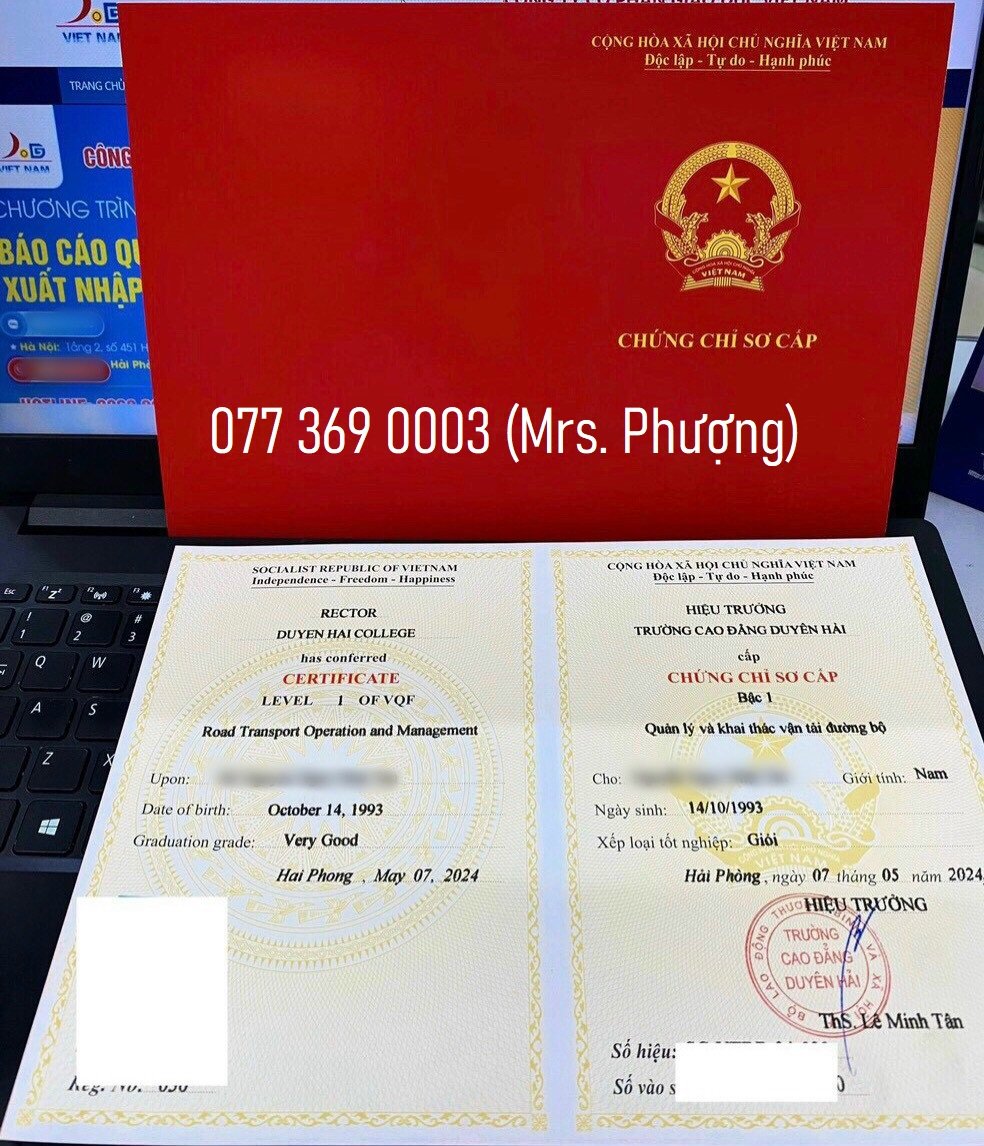 Lớp chứng chỉ sơ cấp vận tải rẻ tại TP.HCM