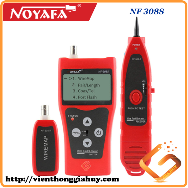 Máy test mạng NF308S - Đo số M, dò tín hiệu cáp, kiểm tra thông dây