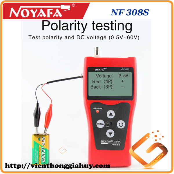 2 Máy test mạng NF308S - Đo số M, dò tín hiệu cáp, kiểm tra thông dây 2 Máy test mạng NF308S - Đo số M, dò tín hiệu cáp, kiểm tra thông dây