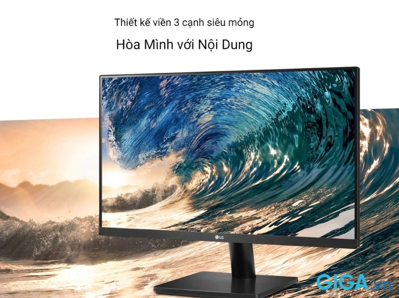 Màn hình LG 24MP500 tiết chế ánh sáng xanh có hại