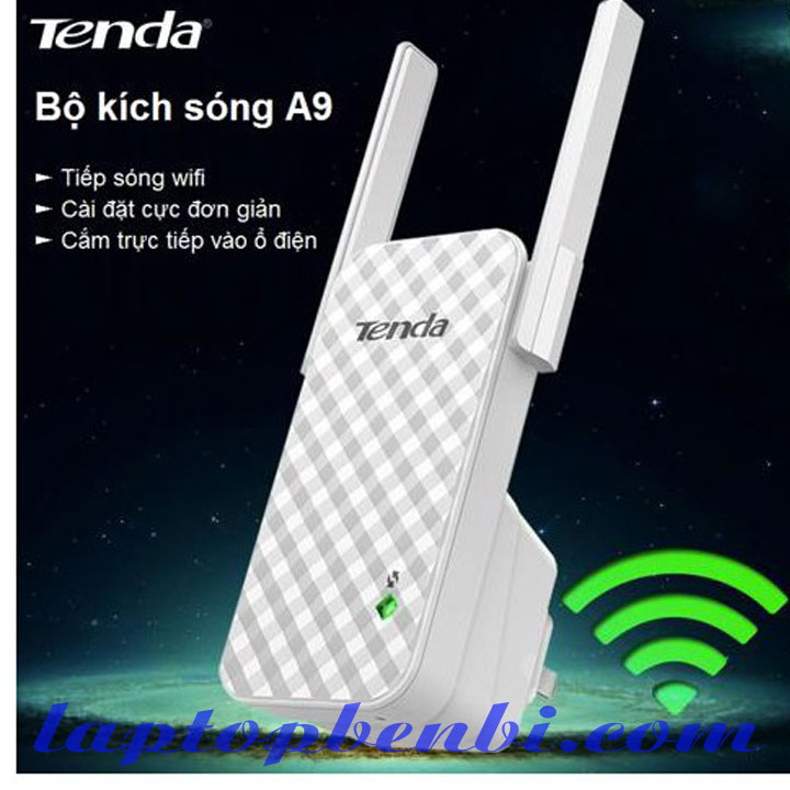 1 Bộ kích sóng wifi Tenda A9 - Bộ khuếch đại wifi Tenda A9